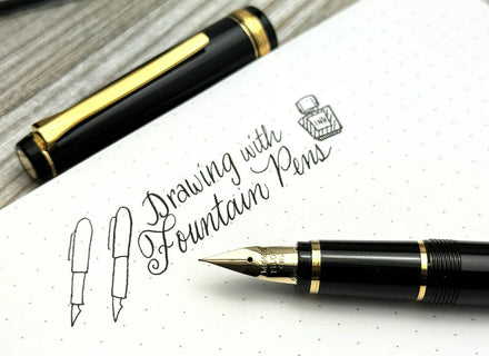Drawing With Fountain Pens: Why How And Which One?