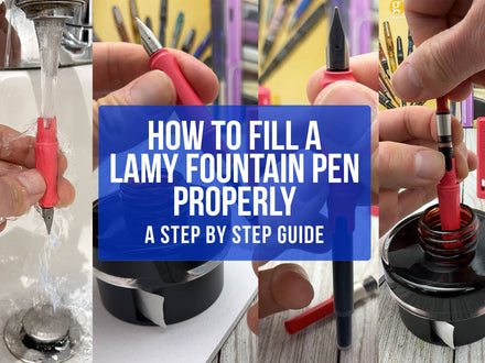 How to Fill a LAMY Fountain Pen Properly (Step-by-Step Guide)