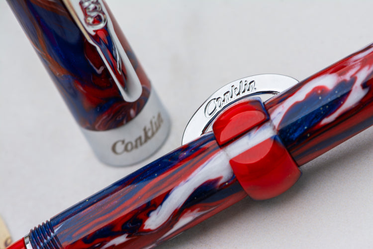 Conklin Mark Twain Crescent Fountain Pen in USA 250 - Limited Edition