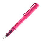 Lamy Safari Fountain Pen in Neon Pink