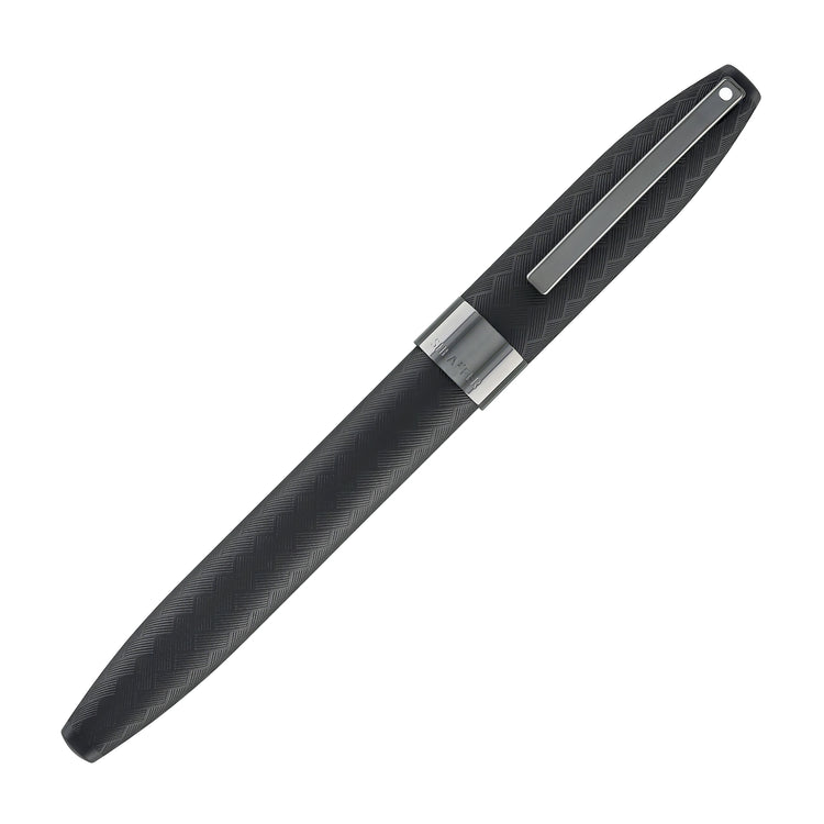Sheaffer Legacy Chevro Rollerball Pen in Matte Black with PVD Gunmetal