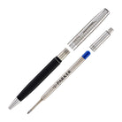 Parker Sonnet Premium Ballpoint Pen in Legacy of Flight with Chrome Trim
