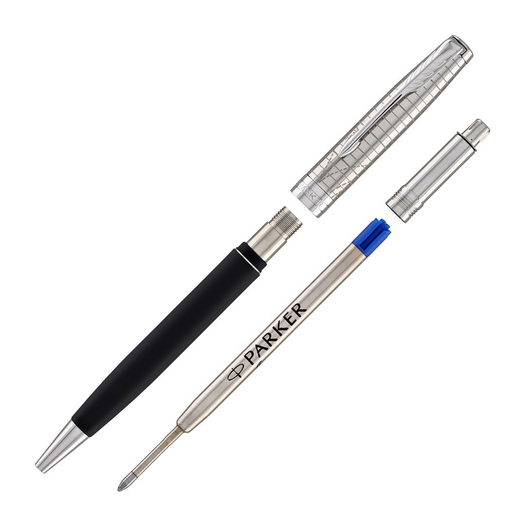 Parker Sonnet Premium Ballpoint Pen in Legacy of Flight with Chrome Trim
