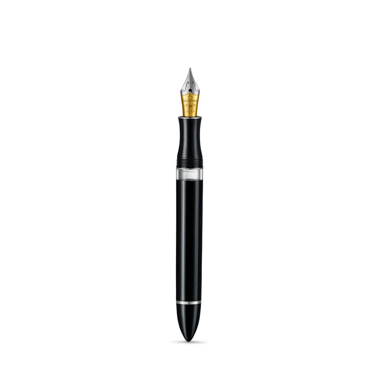 Sheaffer Balance III E892 Fountain Pen in Glossy Black & Chrome Trims