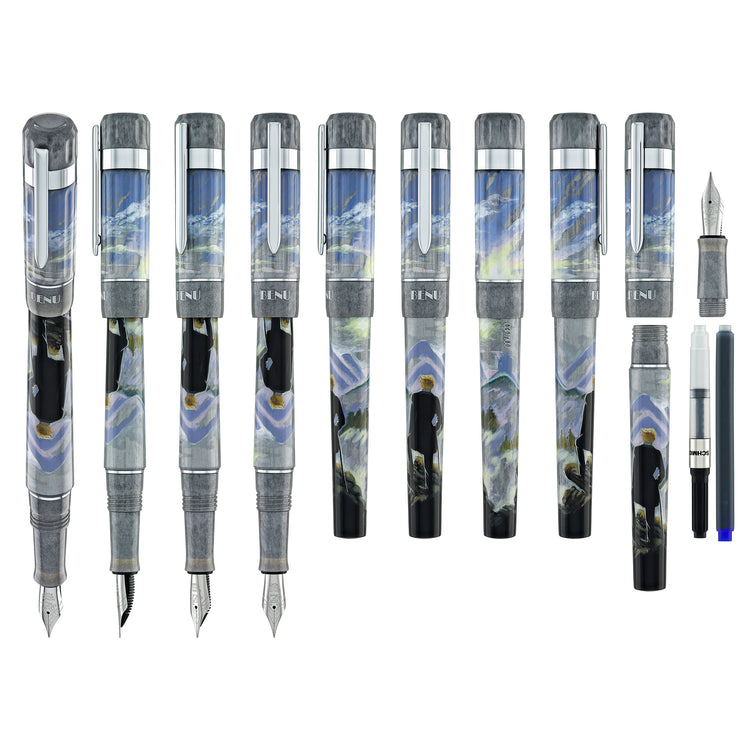 Benu Tribute to the Wanderer Fountain Pen Goldspot Exclusive