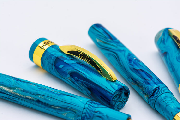 Conklin Toledo Rollerball Pen in Tidal Pool - Limited Edition