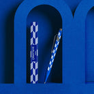 Caran d'Ache 849 Mosaic Ballpoint Pen in Royal Blue