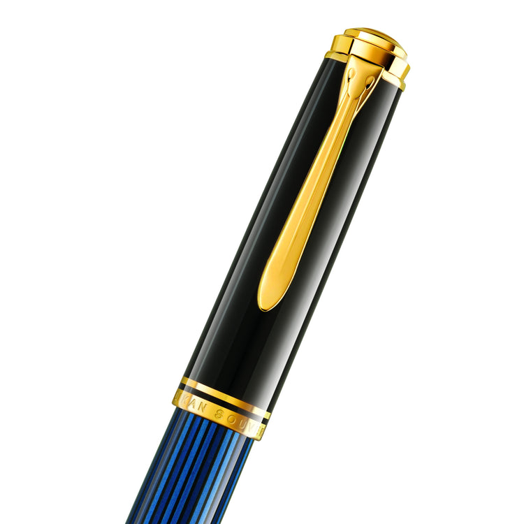 Pelikan Souverän M1000 Fountain Pen in Black - Blue