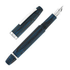 Scribo Flow Fountain Pen in Tempo with Platinum Trim