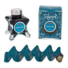 Diamine Inkvent Teal Edition Shimmer Bottled Ink in Celestial Skies - 50 ml