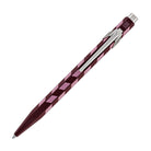 Caran d'Ache 849 Mosaic Ballpoint Pen in Garnet Red