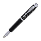 Parker IM Premium Fountain Pen in Legacy of Flight with Chrome Trim - Fine Point