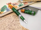 Conklin 1898 Spectra Fusion Fountain Pen in Green with Chrome Trim - Limited Edition