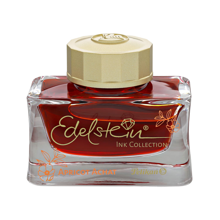 Pelikan Classic M200 Fountain Pen & Edelstein Ink Bottle in Apricot Achat 2025 Set