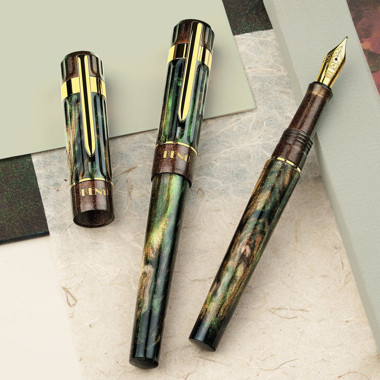 Benu Tribute Fountain Pen in Cezanne