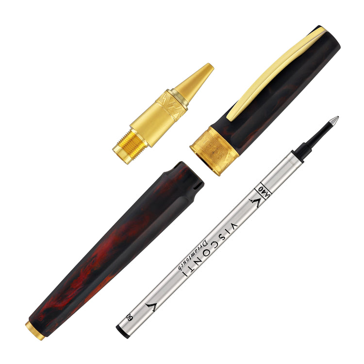 Visconti Mirage Mythos Rollerball Pen in Hades