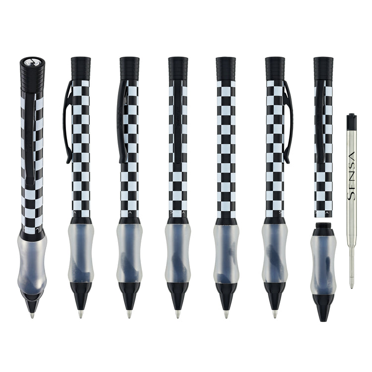 Sensa Mosaic Ballpoint Pen in Black Sapphire