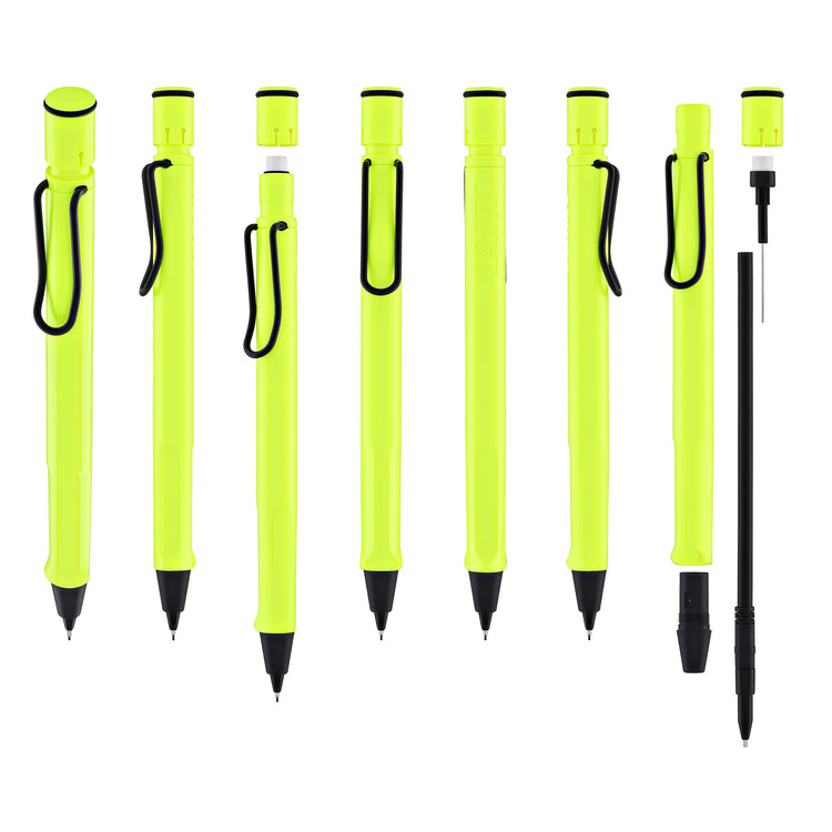 Lamy Safari Mechanical Pencil in Neon Yellow - 0.5mm