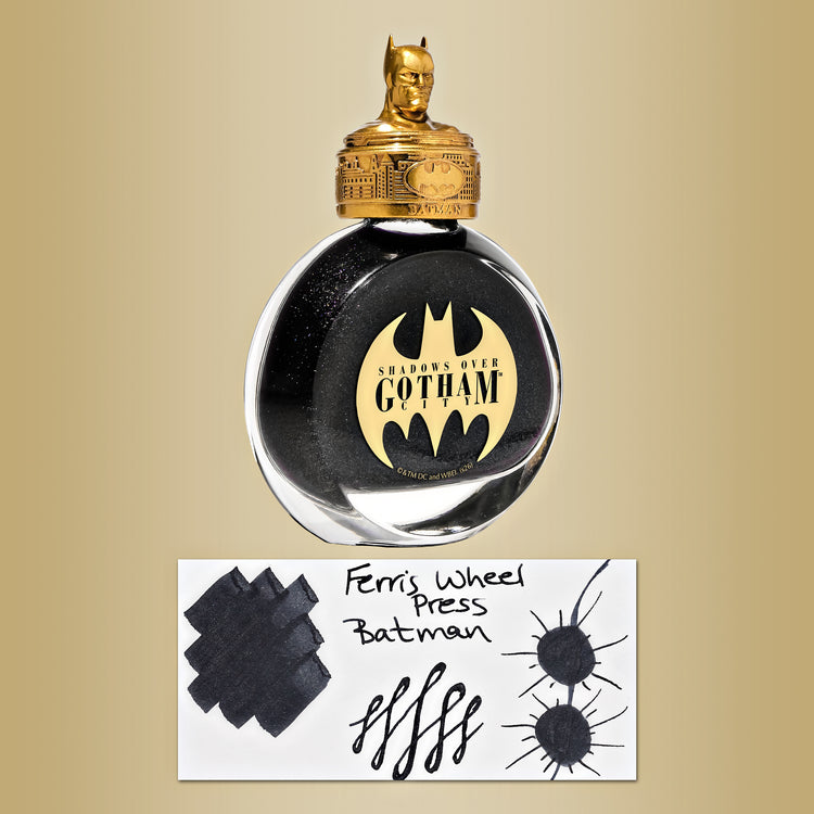 Ferris Wheel Press Batman Signature Bottled Ink - 38ml
