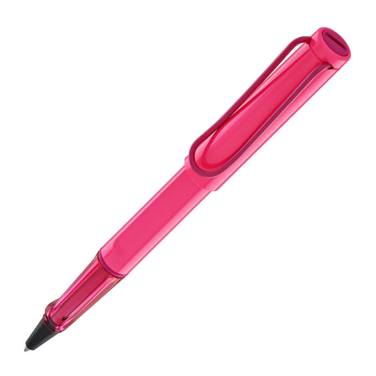 Lamy Safari Rollerball Pen in Neon Pink