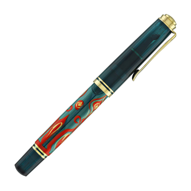 Pelikan Souveran M600 Fountain Pen in Rudi Rother Art Collection
