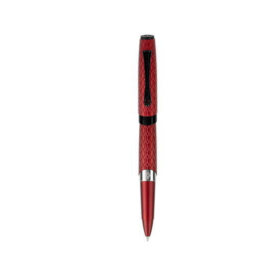 Diplomat Cobra Rollerball Pen in Burgundy Red