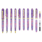 Wearingeul Preface Fountain Pen in A Dream Within a Dream with Gold Trim