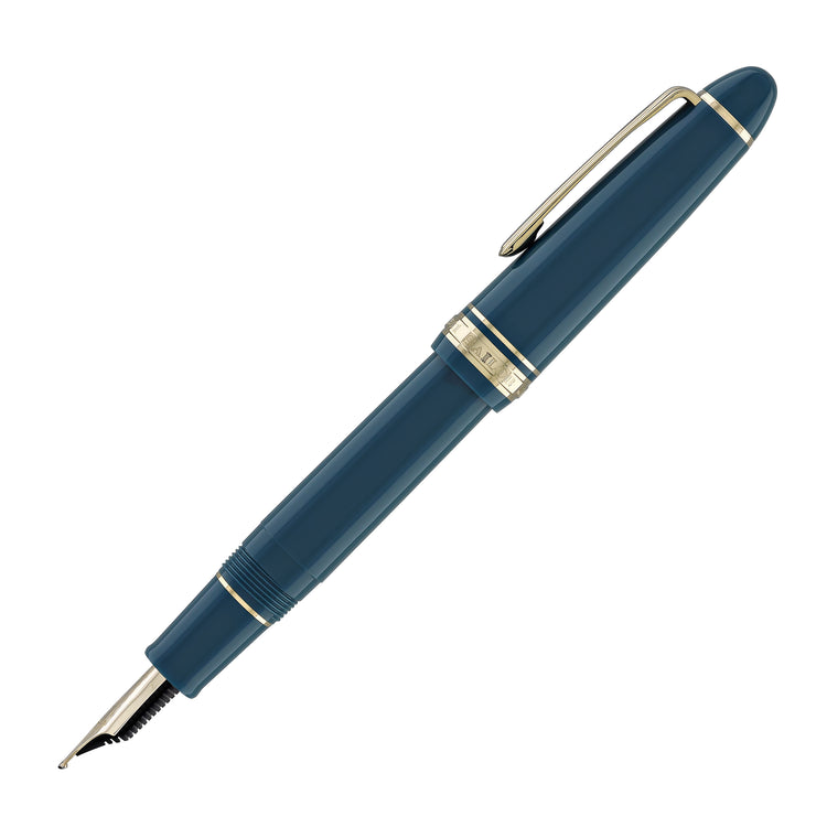 Sailor 1911 Large Fountain Pen in Green - 14kt Gold Nib