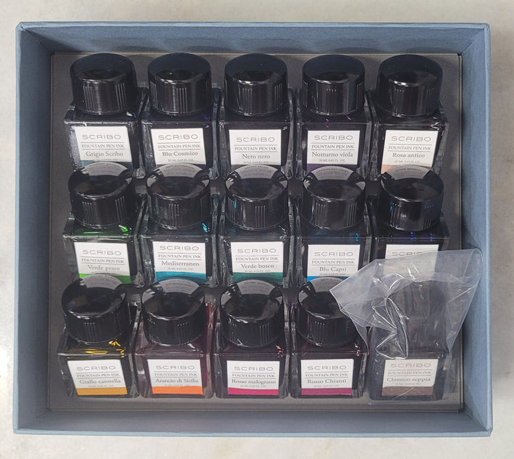 Misfit 0023 Scribo Fountain Pen 15 Mini Ink Set Limited Edition - 20mL