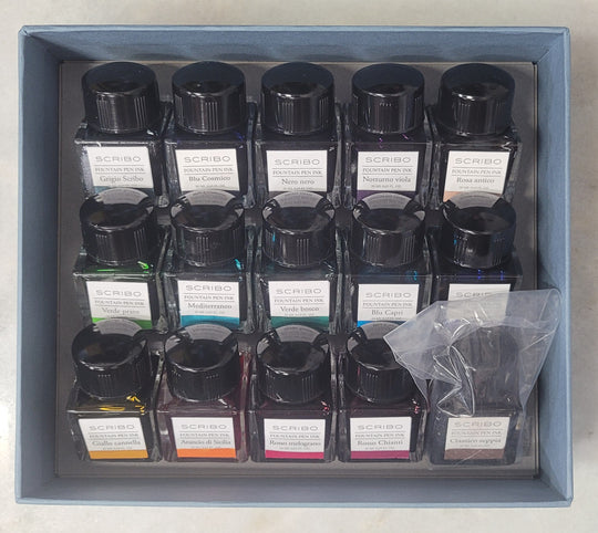 Misfit 0023 Scribo Fountain Pen 15 Mini Ink Set Limited Edition - 20mL