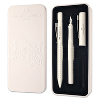 Faber-Castell Grip Harmony Fountain and Ballpoint Pen in Coconut Milk -  Gift Tin
