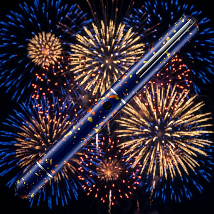Nahvalur Nautilus Fountain Pen in Fireworks