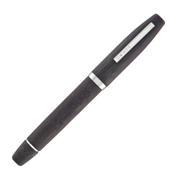 Scribo Flow Fountain Pen in Armonia with Platinum Trim