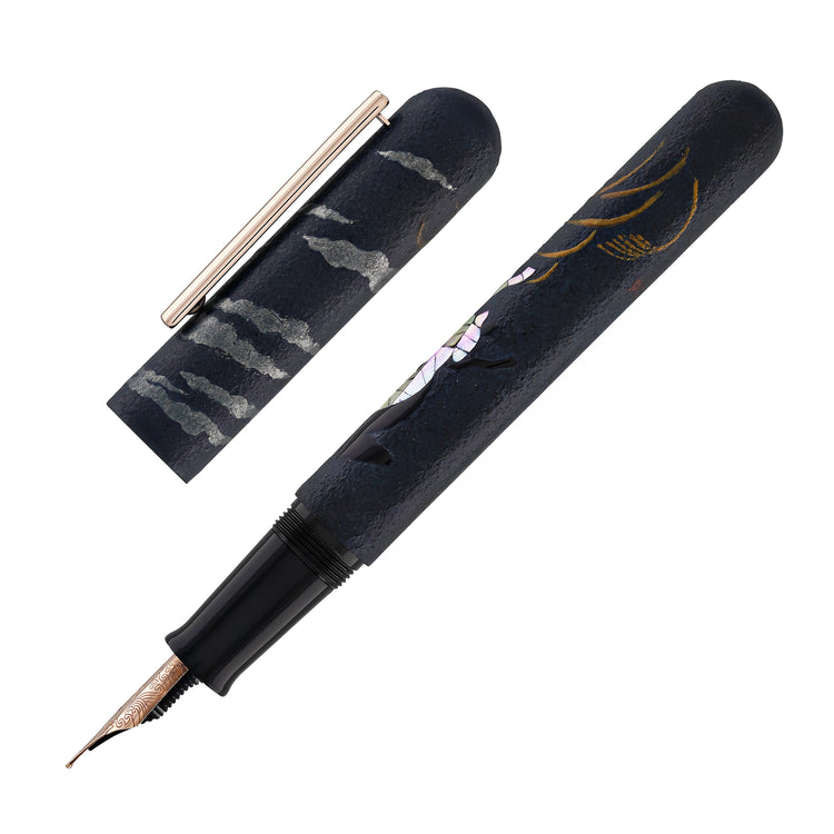 IKKAKU by Nahvalur Fountain Pen in Year of the Horse - 14k Gold