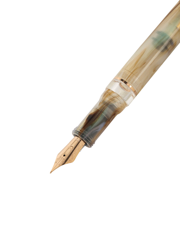 Nahvalur Horizon Fountain Pen in Pearl