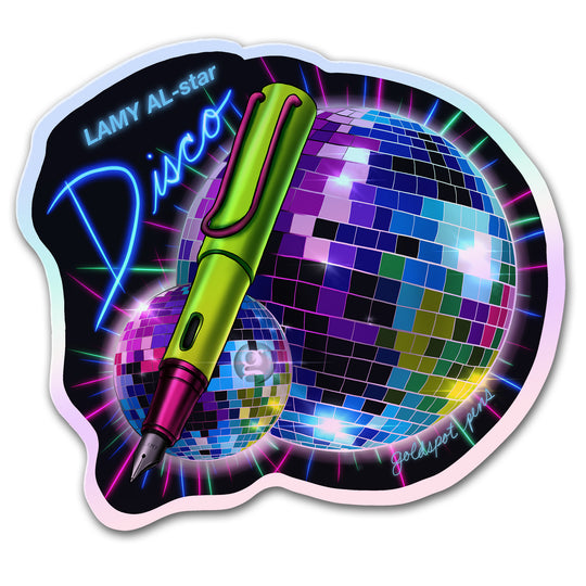 Lamy Disco Holographic Sticker