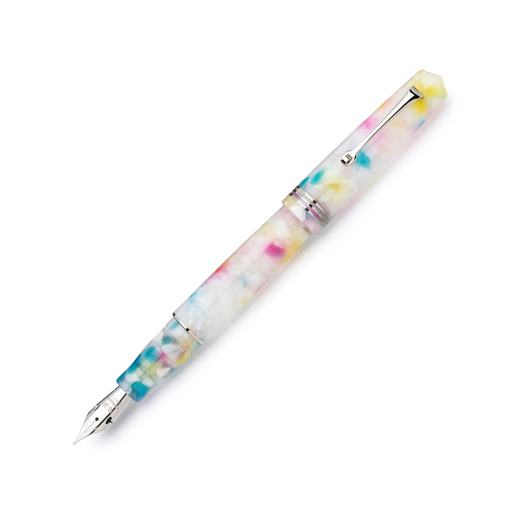 Leonardo Momento Zero Fountain Pen in Rainbow Sprinkles