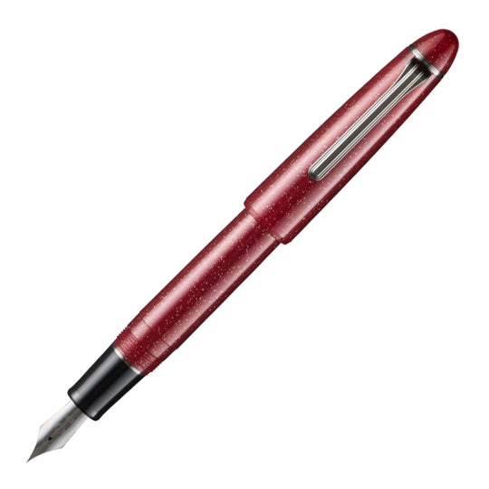 Sailor 1911 Casual L Galaxy Fountain Pen in Supernova Crimson, Black IP