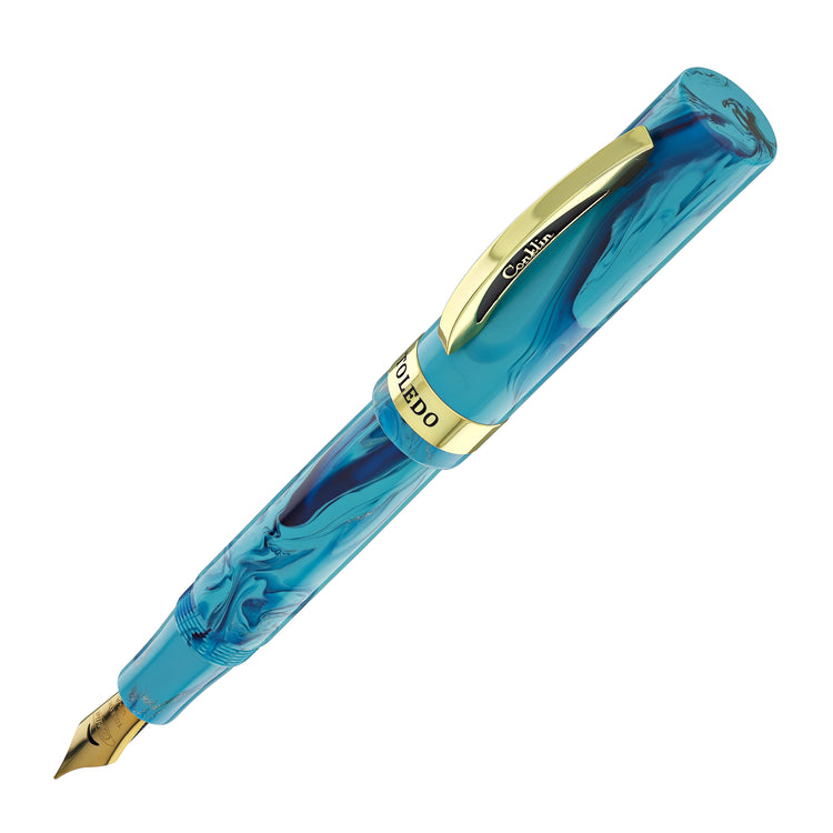 Conklin Toledo Fountain Pen in Tidal Pool - Limited Edition