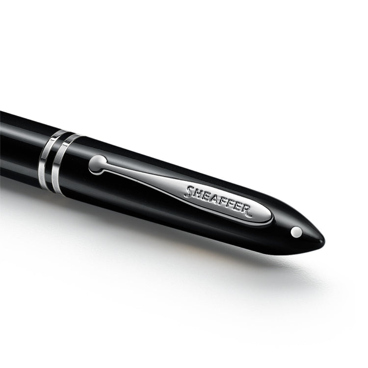 Sheaffer Balance III E892 Ballpoint Pen in Glossy Black & Chrome Trims