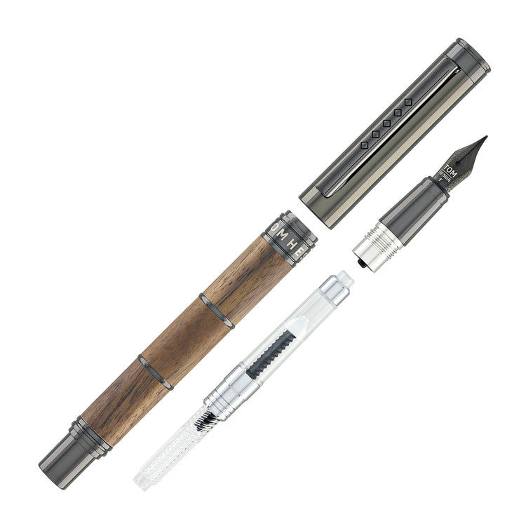 Tom Hessin Revolution Fountain Pen in Rustic