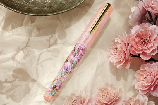 Benu Talisman Fountain Pen in Peach Blossom