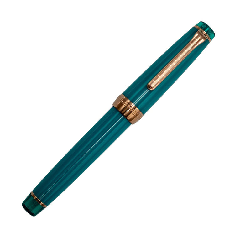 Sailor Pro Gear Regular Fountain Pen in Lucky Charm 2 Translucent Clover Teal