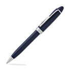 Aurora Ipsilon Deluxe Ballpoint Pen in Blue Chrome Trim