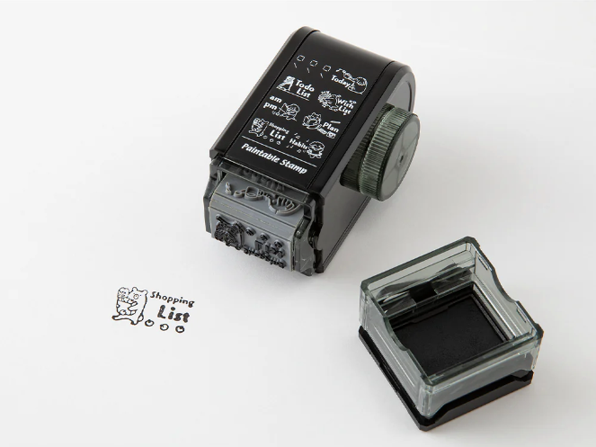 Midori Paintable Rotating Stamp in Dial List