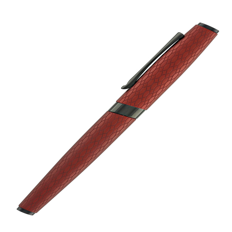 Diplomat Cobra Rollerball Pen in Burgundy Red