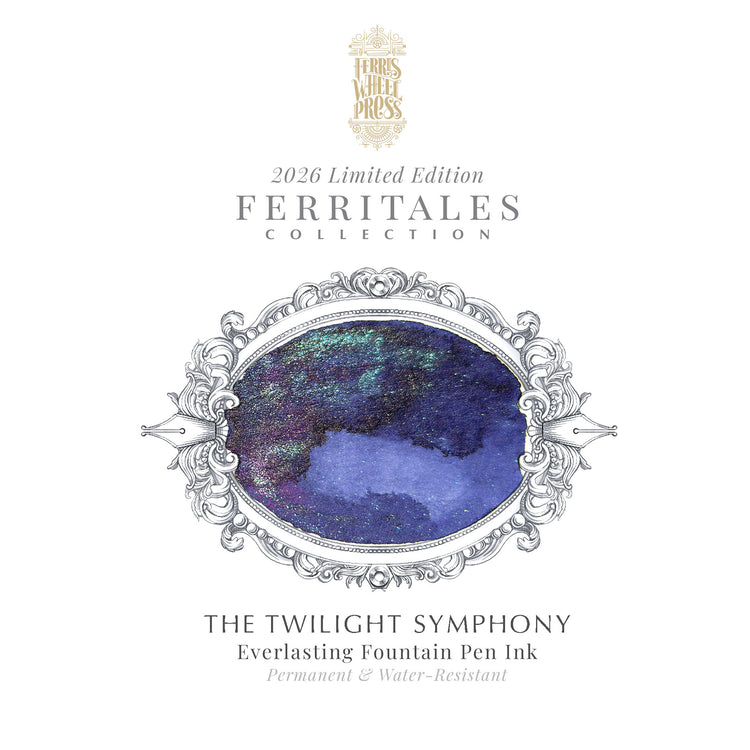 Ferris Wheel Press Fountain Pen Ink in Twilight Symphony - 20mL - Limited Edition