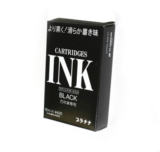 Platinum Ink Cartridge in Black - Pack of 10