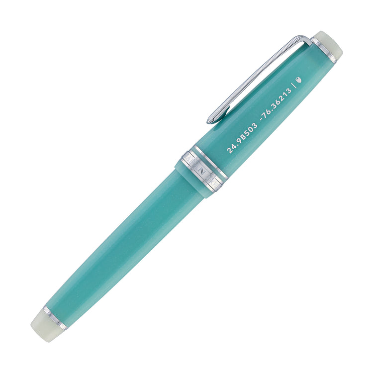 Sailor Pro Gear Slim Fountain Pen in Eleuthera Island - 14kt Gold