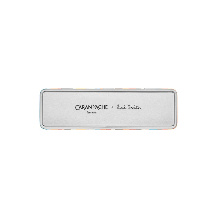Caran d'Ache 849 Paul Smith 5 Ballpoint Pen in Silver - Medium